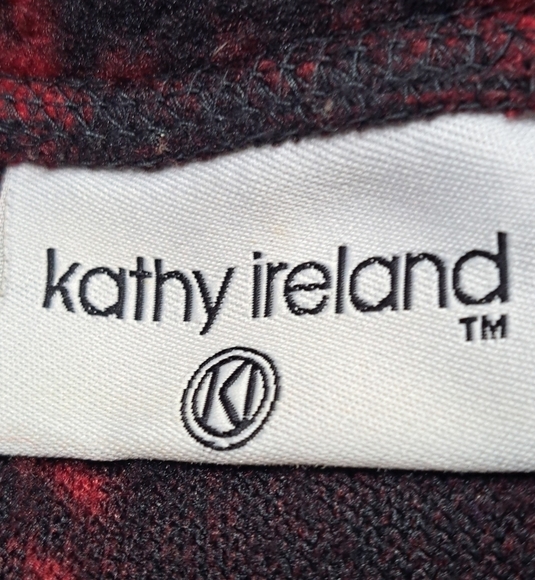 Kathy Ireland Buffalo Check Fleece Cropped Jacket - Picture 10 of 11